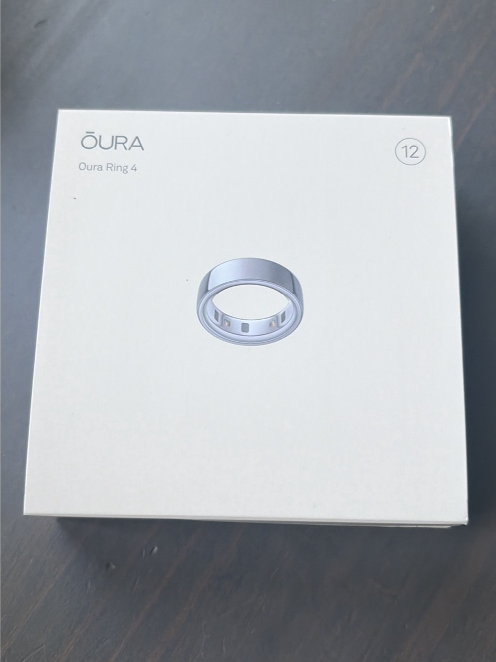 Oura Ring 4 - Silver Tone